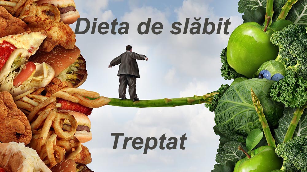 dieta de slabit treptat)
